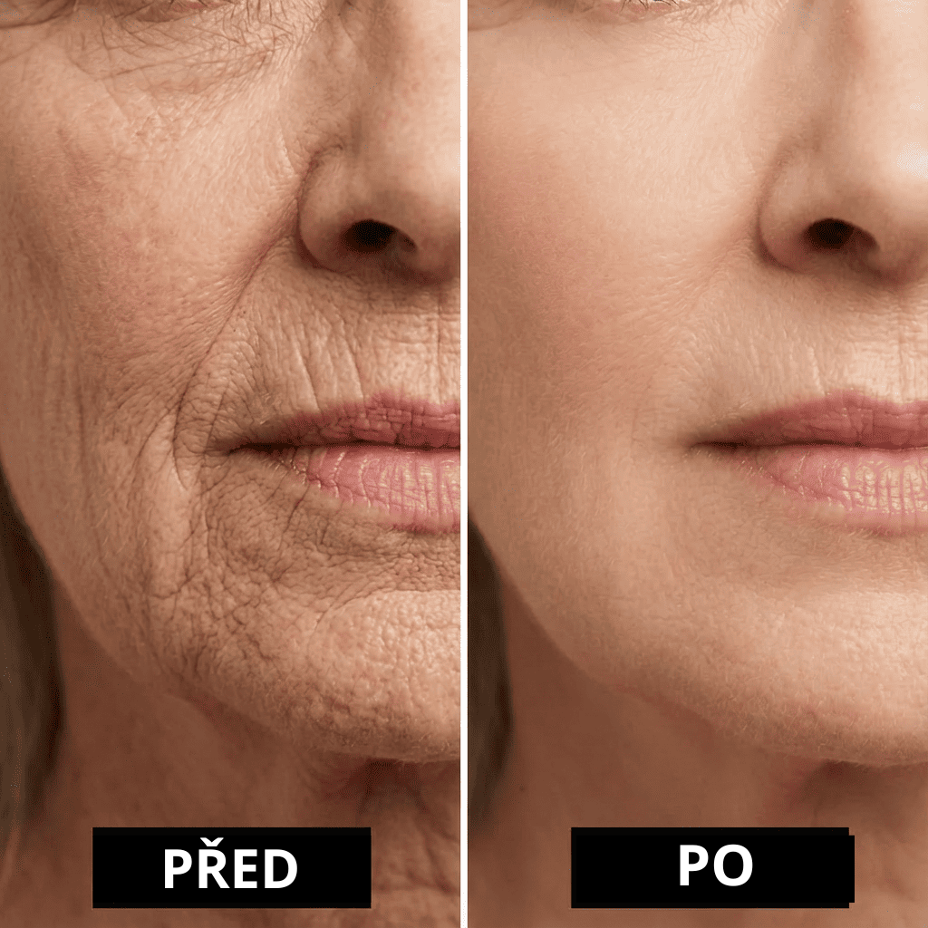 Kolagen-kalciový balzám pro hustotu pleti v  menopauze