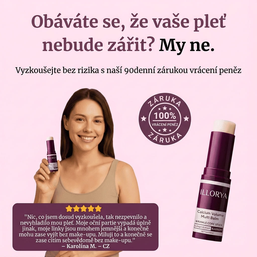 Kolagen-kalciový balzám pro hustotu pleti v  menopauze