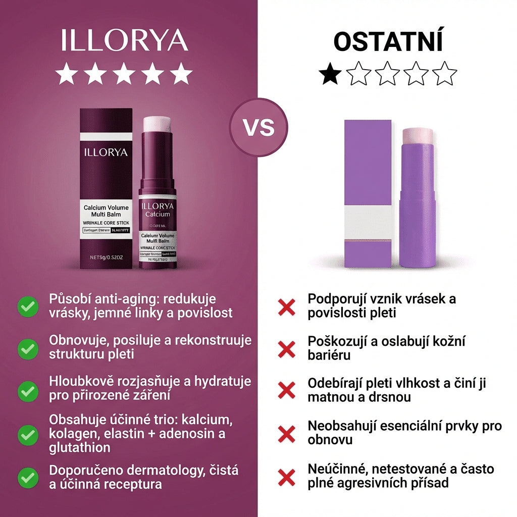 Kolagen-kalciový balzám pro hustotu pleti v  menopauze